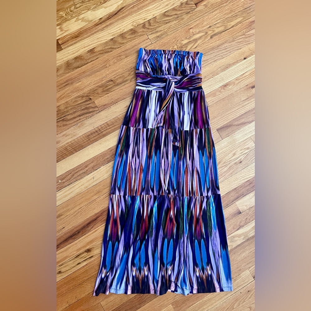 Donna Morgan Strapless Dress